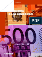 Economia de La Educacion - Carnoy, Martin Miller, Luke C