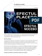 EnergiaConstiintei - Ro - Efectul Placebo Vs Efectul Nocebo