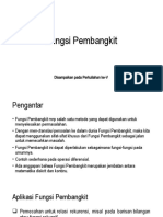 Fungsi Pembangkit