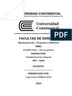 Examen Final - Universidad Continental - Jorge Franco Armaza Deza - Realidad Nacional