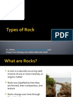 Types of Rocks Geological