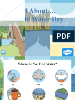T TP 308 Eyfs All About World Water Day Information Powerpoint Ver 7