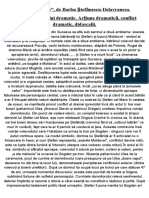 Apus de Soare", Barbu Ștefănescu-Delavrancea. Compoziția Textului Dramatic. Acțiune Dramatică, Conflict Dramatic, Didascalii.