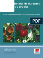 Inta Fichas Varietales de Duraznos Nectarines y Ciruelos