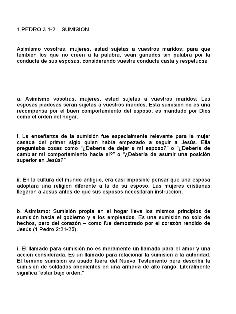 1 Pedro 3 PDF Jes s Amor