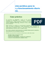 Documentación Jurídica para La Constitución y Funcionamiento Diario de La Empresa.