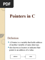 Pointers in C