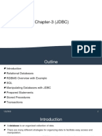 Chapter 3 (JDBC)