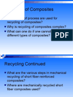 Recycling and Processing Methods for Composite Materials