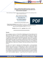 Trade Marketing and Digital Strategy in The Distribution Channel For The Marketing of Fruit Pulps in Girardot Businesses