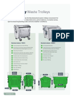 1100L Waste Bins