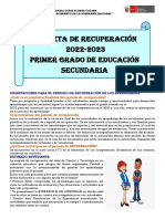 Carpeta de Recuperación 2022 - 2023-DFC - 1º Ed