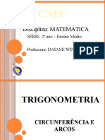 Trigonometria - Circunferência e Arcos