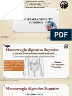 HDS: Clasificación hemorragia digestiva superior según gravedad