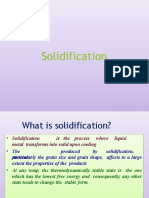 Solidification