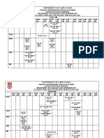 Time Table 2022 - 2023 Academic Year