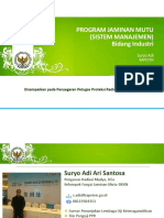 Program Jaminan Mutu - Suryo Adi S