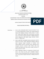 2010 Perpres 36 Daftar Bidang Usaha Yang Tertutup Dan Bidang Usaha Yang Terbuka Dengan Persyaratan Di Bidang Penanaman Modal