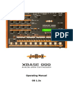 XBASE 999: Operating Manual OS 1.3x