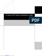G Series DVD Player Installation Guide: Downloaded From Manuals Search Engine
