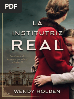 La Institutriz Real - Wendy Holden