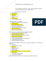 Examen Parcial II Semestre 2012 - Teoría, Problemas y Definiciones Materiales