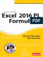Excel 2016 PL Formuly