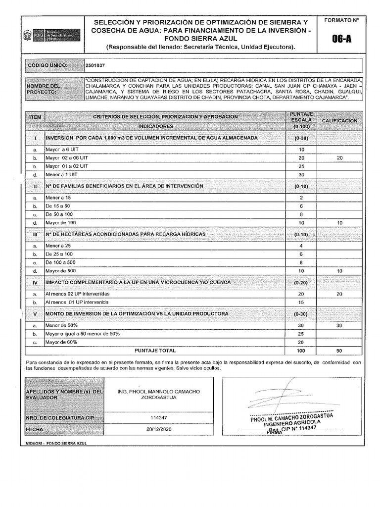 CAJ 2501037 - Formato 6A | PDF