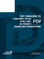 Top 7 reasons to convert to hydrogen fuel cell power