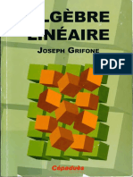 Joseph Grifone - Algèbre Linéaire-Éditions Cépaduès (2011)