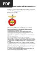 Conociendo El Contexto Institucional Del SENA