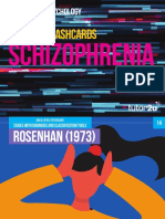 AQA A-Level Psychology revision flashcards schizophrenia