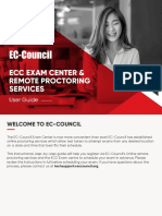 ECC EXAM CENTER & REMOTE PROCTORING SERVICES USER GUIDE