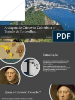 Cristovao Colombo e o Tratado de Tordesilhas David Spinola 5F