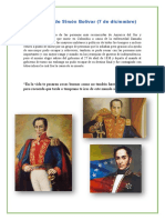 La Muerte de Simón Bolívar