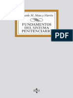 Fundamentos Del Sistema Penitenciario by Ricardo M. Mata y Martín