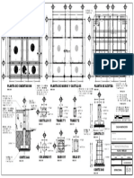 Planta de Cimentacion Planta de Muros Y Castillos Planta de Azotea