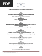 Panaderia y Viennoiseries de Europa