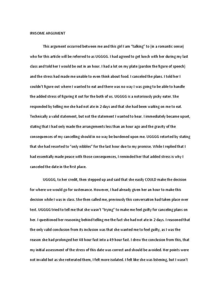 Final Draft Steelman Argument Download Free PDF Argument Logic