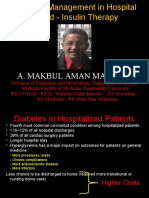 Insulin in Hospital Makbul Novo Clarion Makassar 2013