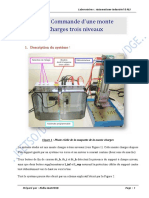 TP - Monte Charges 3 Niveaux