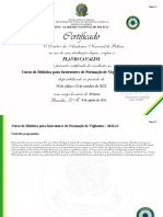 Curso de Didática - 2022.x3 - Certificado de Conclusão Do Curso