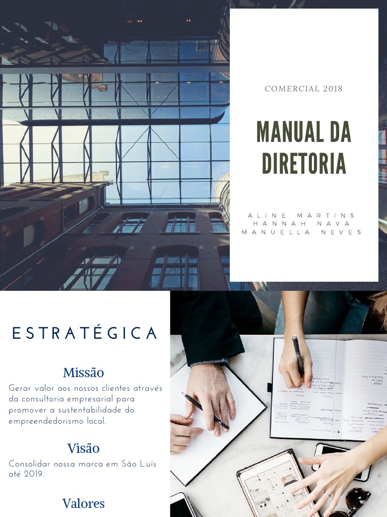 Manual Da Diretoria | PDF | Qualidade (negócios) | Marketing