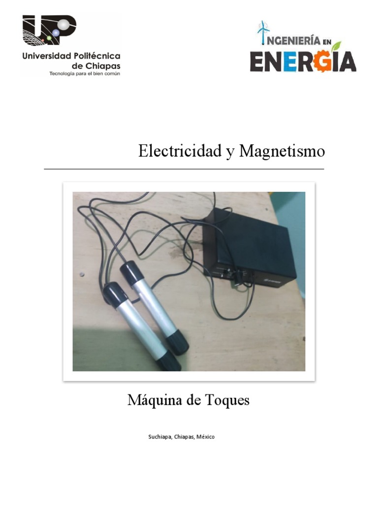 Maquina de Toques Proyecto Final, PDF, Ingenieria Eléctrica