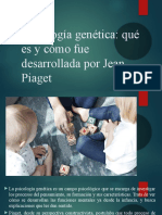 Piaget psicología genética