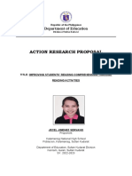 Action Research Proposal-Jecel J. Servano