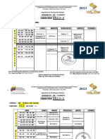 Horario Semestre 2023-I - Carrera Ing Produccion Animal (I.P.A.) 17-01-2023 (3 PM)