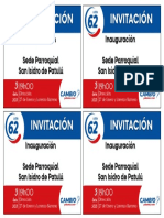 Invitacion San Isidro