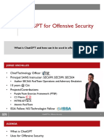 chatGPT For Offensive Security