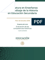 4.5 Evaluación de Las Competencias Históricas